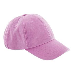 Beechfield Unisex Adult Vintage Baseball Cap / Vintage Pink
